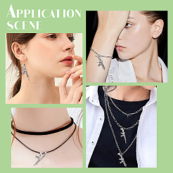 Подвески из сплава в тибетском стиле TIBEP-SC0002-18