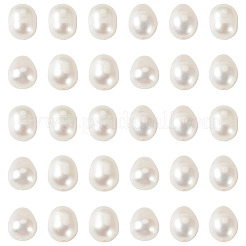 50 perles de culture d'eau douce naturelles&nbsp;PEAR-TA0001-45