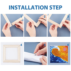 Планки каркаса свечи WOOD-GF0001-32C