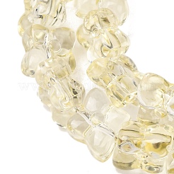 Chapelets de perles en verre transparente  &nbsp;GL-CBAAE04-01J