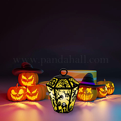 Halloween-Motiv Laterne Stanzschablonen aus Kohlenstoffstahl&nbsp;DIY-WH0309-2372