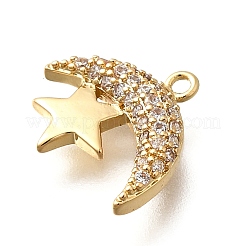 Латунные микро проложить кубического циркония подвески&nbsp;LS-KK-Q035-06G