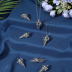 10 шт. подвески с полыми латунными конусами KK-SC0004-37