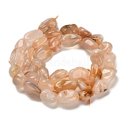 Натуральные вишневые агатовые бусины&nbsp;G-P497-01E-68