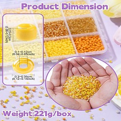 3960шт 12 стиля 8/0 стеклянных бисера&nbsp;SEED-CJ0001-21