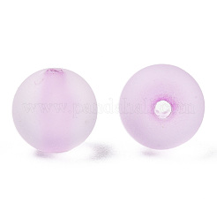 Прозрачные как пластиковые бусины MACR-T044-03