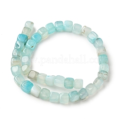 Естественные выветрившиеся агатовые бусины G-G177-E05-05