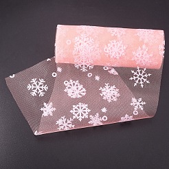 Rubans de maille déco flocon de neige&nbsp;OCOR-P010-G06