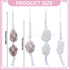 4 шт. подвесные украшения из натурального кварцевого кристалла и розового кварца HJEW-DR00216