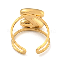 Anello in acciaio inossidabile 304&nbsp;LS-RJEW-L125-02G-26