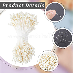 1 paquet de cœur de fleur artificielle en gypse&nbsp;DIY-GF0014-33B