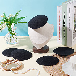 Круглая тканевая основа для шляпы-чародея для магии шляпного дела AJEW-WH0270-739B