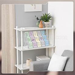 3-stufige Acryl-Kartenständer mit 15 Fächern&nbsp;ODIS-WH0030-339A
