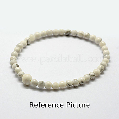 Круглые бусины из натуральной лавы BJEW-G550-07-4mm