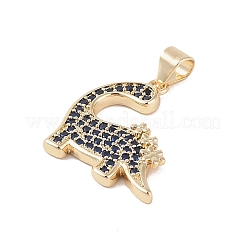 Ottone micro spianare pendenti zirconi&nbsp;KK-E111-45E-G