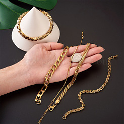 Браслеты-цепочки из нержавеющей стали 304&nbsp;STAS-TA0004-58