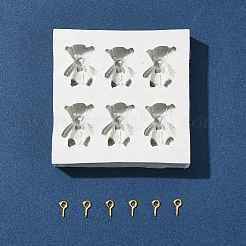 2 шт. силиконовые Молды для самостоятельного изготовления медведей DIY-FS0009-95