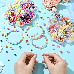 456 шт. Непрозрачные акриловые бусины&nbsp;MACR-YW0003-38