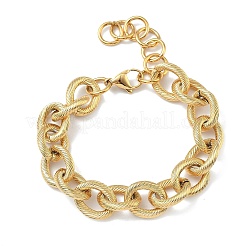 Armbänder aus gedrehten&nbsp;BJEW-F533-02D-G