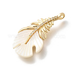 Латунные микро проложить кубического циркония подвески&nbsp;LS-KK-U061-01G