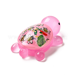 Светящиеся симпатичные прозрачные печатные смоляные декоден кабошоны RESI-B026-01B-04