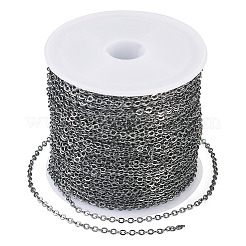 Железные плоские кабельные цепи с латунным покрытием CH-TAC0007-01B