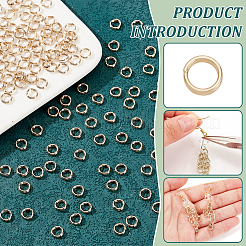 200 шт. латунные разъемные кольца для покрытия стойки&nbsp;KK-BC0013-85A