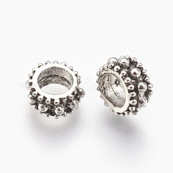 Европейские сплавочные бусины тибетского стиля  MPDL-7610-AS-NR