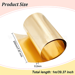 Латунный лист DIY-WH0033-40LG-01