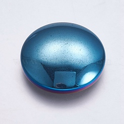Electroplate non magnetici cabochon ematite sintetici&nbsp;G-K237-18B-01