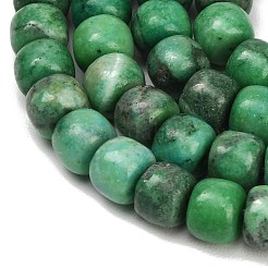 Gefärbt natürlichen weißen Jade Perlen Stränge&nbsp;GG-CBAA20A-01B-07