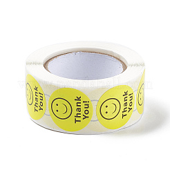 Бумажные благодарственные подарочные наклейки в рулонах&nbsp;LS-STIC-E001-01