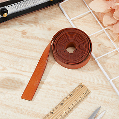 2 м плоский шнур из коровьей кожи NCOR-DC0001-02