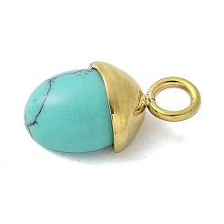 Синтетические бирюзовые подвески&nbsp;LS-STAS-L277-07G-04