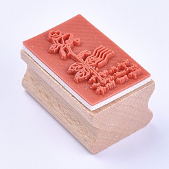 Timbres en bois&nbsp;AJEW-WH0085-A04