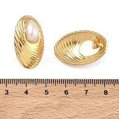 Boucles d'oreilles à tige en acier inoxydable 201&nbsp;EJEW-D354-08G-05