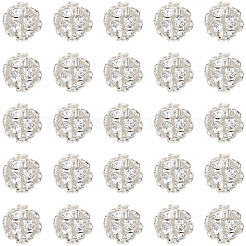 120pcs perles de strass en laiton&nbsp;KK-PA0001-26S