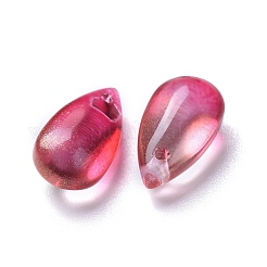 Прозрачные стеклянные амулеты&nbsp;GLAA-O017-01D