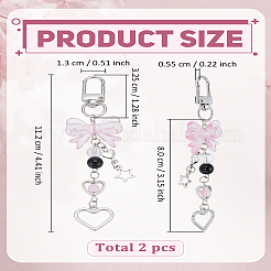 Подвесные украшения из смолы&nbsp;HJEW-LP0002-87