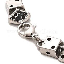 Bracelets à maillons en acier inoxydable 304&nbsp;BJEW-E094-04AS