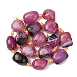 Природный агат бисер нитей&nbsp;G-F825-G01-01B