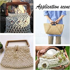 4 шт. 2 стиля деревянных ручек для замены FIND-CA0002-22