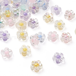 240шт 15 стиля прозрачные акриловые бусины&nbsp;TACR-YW0001-39