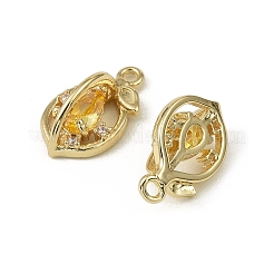 Латунные микро проложить кубического циркония подвески&nbsp;LS-KK-C107-05G