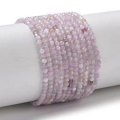 Натуральные кунзитовые / сподуменовые бусы пряди&nbsp;G-L651-C12-2mm-02