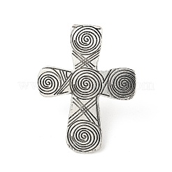 Регулируемое кольцо из сплава RJEW-K260-01A-P