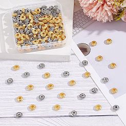 200 шт. 2 цвета бусины из сплава в тибетском стиле FIND-AR0004-83