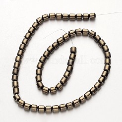 Chapelets de perles en hématite synthétique sans magnétique&nbsp;G-F300-28-06