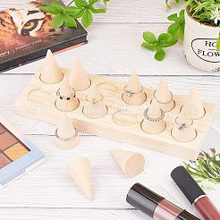 Подставка для колец из дерева RDIS-WH0009-005B