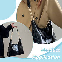 8 шт. алюминиевые цепи для пандуса сумка удлинитель цепи выводы&nbsp;HJEW-UN00090